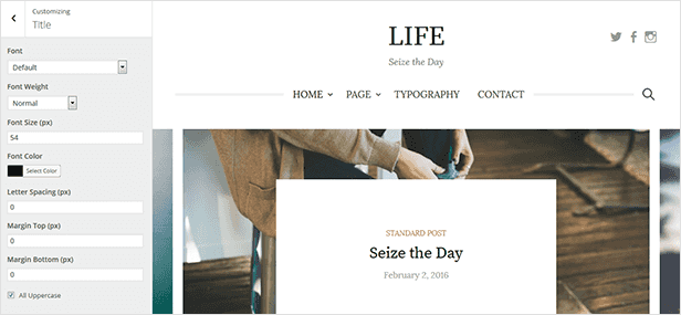 Life - Simple WordPress Blog Theme - 12