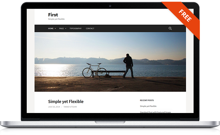 First WordPress Theme | Themehaus