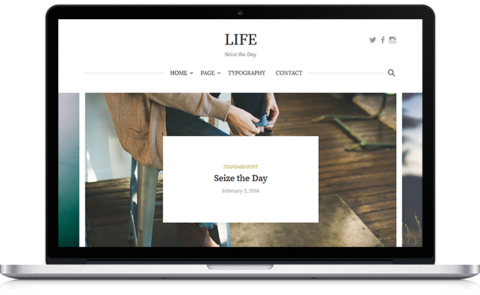 Life WordPress Theme